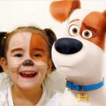 Max dog costume for girls makeup and hairstyle