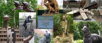 Dog monuments