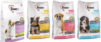 Fest Choice dog food packaging photo