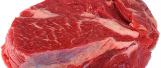 Свежее мясо - источник протеина